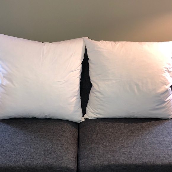 pottery barn pillow forms
